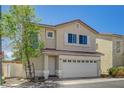 Charming two-story home with a two car garage and well maintained landscaping at 7249 Linaria Rd, Las Vegas, NV 89113