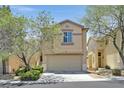 Charming two-story home featuring a 2-car garage, well-manicured landscaping, and inviting curb appeal at 9105 White Eyes Ave, Las Vegas, NV 89143