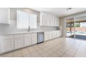 Bright kitchen with sleek countertops, stainless steel appliances, and abundant cabinet space at 7857 Midnight Ride St, Las Vegas, NV 89131