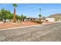 Inviting single-story home with desert landscaping and mountain views at 544 N Fogg St, Las Vegas, NV 89110