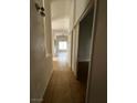 Hallway features a view to living room with tile flooring throughout at 3710 Royal Fern Cir, Las Vegas, NV 89115