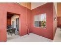 Cozy outdoor balcony with seating, offering a relaxed atmosphere at 83 E Agate Ave # 207, Las Vegas, NV 89123