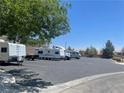 View of the RV parking area at 728 Brown Breeches Ave, North Las Vegas, NV 89081
