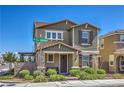 Charming two-story home featuring neutral colors, complemented by well-maintained landscaping at 3778 Via Gennaro, Henderson, NV 89044