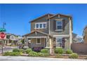 Charming two-story home featuring neutral colors, complemented by well-maintained landscaping at 3778 Via Gennaro, Henderson, NV 89044