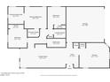 Floor plan showing the layout of the house at 5517 Meridian Rain St, North Las Vegas, NV 89031