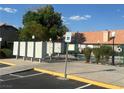 Pool area featuring reserved parking sign and community mailboxes at 228 Caracas Dr, Las Vegas, NV 89145