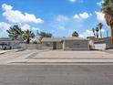 Charming single story home featuring desert landscaping, a driveway, and mature landscaping at 4204 El Jardin Ave, Las Vegas, NV 89102