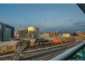 Beautiful city view at dusk showcasing a vibrant skyline and busy freeway at 4525 Dean Martin Dr # 2903, Las Vegas, NV 89103