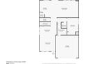First floor floor plan showcasing the layout including living room, kitchen, Gathering room, and garage at 6133 Roseboro Ct, North Las Vegas, NV 89081