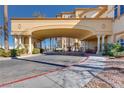 Covered driveway at Boca Raton Residences, offering convenient and sheltered access at 2405 W Serene Ave # 612, Las Vegas, NV 89123