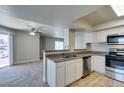 Well-lit kitchen area with stainless steel appliances and granite countertops at 6800 E Lake Mead Blvd # 2072, Las Vegas, NV 89156