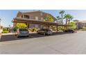 A parking spot is available in the covered parking area of this building at 8805 Jeffreys St # 1003, Las Vegas, NV 89123