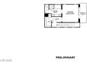 Upstairs floorplan includes the Primary bedroom, deck, and Primary bathroom at 11289 Vision Peak Ave # 103, Las Vegas, NV 89135