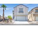 Charming two-story home with a well-maintained yard and a spacious two-car garage, offering curb appeal and convenience at 3591 Gloucester Gate St, Las Vegas, NV 89122