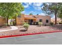 Charming single-story home with a desert landscaped yard and a cozy front porch at 2851 S Valley View Blvd # 1120, Las Vegas, NV 89102