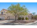 Charming single-story home with desert landscaping, situated on a corner lot at 9644 Flying Eagle Ln, Las Vegas, NV 89123