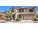 Charming two-story home with a well-maintained lawn and inviting curb appeal at 4016 Gaster Ave, North Las Vegas, NV 89081