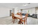 Spacious dining area with plenty of natural light and ample space for entertaining guests at 465 E Robindale Rd, Las Vegas, NV 89123