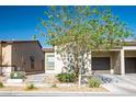 Charming single-story home featuring a desert-landscaped front yard with a single-car garage at 7472 Brody Meadows St, North Las Vegas, NV 89084