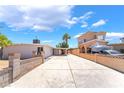 Single-story home offers ample parking with a long driveway and attached carport for multiple vehicles at 2749 Del Mar Pl, Las Vegas, NV 89169