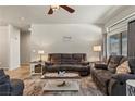 Cozy living room with neutral decor, comfortable seating, and a bright, airy atmosphere at 3337 Partridge Run St, Laughlin, NV 89029