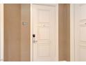 A hotel room door with a modern handle and the number 4015 at 2000 N Fashion Show Dr # 4015, Las Vegas, NV 89109