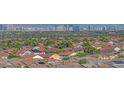 Panoramic view of the city skyline from this hillside property at 3908 Total Eclipse St, Las Vegas, NV 89129