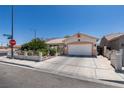 Well-kept single-story home near a cross street, featuring a two-car garage at 1110 Orchard Valley Dr, Las Vegas, NV 89142