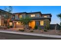 Lovely exterior showcasing the landscaped front yard and modern design at 786 Etter Creek St, Las Vegas, NV 89138