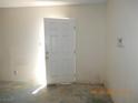 A home's entryway features a white door and neutral walls at 3175 Palmdale St, Las Vegas, NV 89121