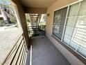 View of balcony, showing the outdoor space of the property at 9070 Spring Mountain Rd # 109, Las Vegas, NV 89117