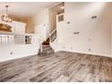 Spacious living room with hardwood floors and abundant natural light at 2705 Chokecherry Ave, Henderson, NV 89074