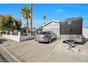 Charming single-story home with white exterior walls and xeriscaped front yard at 7026 Westpark Ct, Las Vegas, NV 89147