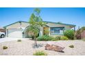 Beautiful single-story home featuring a two-car garage and easy-care desert landscaping at 3484 Anthony Dr, Las Vegas, NV 89121