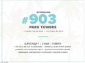 Introducing #903 Park Towers: 3 bed, 5 bath, 4,903 sqft with unparalleled strip views at 1 Hughes Center Dr # 903, Las Vegas, NV 89169