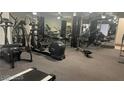 Community gym featuring state-of-the-art workout equipment, including treadmills and weight machines at 2606 S Durango Dr # 142, Las Vegas, NV 89117