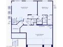 Detailed first-floor floor plan showcases the game room, bedroom, three-car garage, and storage areas at 10236 Rosemont Hills St, Las Vegas, NV 89141