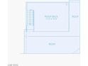 This floor plan shows the roof and roof deck dimensions of the home at 10236 Rosemont Hills St, Las Vegas, NV 89141