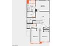 Second floorplan includes primary suite with ensuite bath, two bedrooms, bath and loft at 9125 Rivington Ave, Las Vegas, NV 89148