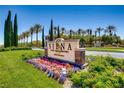 Welcome to Siena Golf Club & Bistro, open to the public, with colorful flowerbeds and palm trees at 5147 Progresso St, Las Vegas, NV 89135