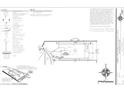 This is a survey showing the property boundaries and the location of the home on the lot at 214 Piazzetta Pl, Henderson, NV 89011