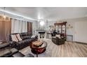 Cozy living room with a fireplace, comfortable seating, and decorative accents at 700 Capri Dr # 27B, Boulder City, NV 89005