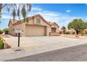 Charming single-story home featuring a two-car garage, well-maintained landscaping, and a spacious driveway at 2532 Big Timber Dr, Las Vegas, NV 89134