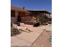 View of the backyard at 7052 W Meranto Ave, Las Vegas, NV 89178