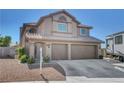 Charming two-story home with tile roof and spacious two-car garage at 3937 Country Lights St, Las Vegas, NV 89129