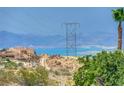 Scenic view showcasing the desert landscape and a large body of water in the background at 454 Intrepid Ct, Boulder City, NV 89005