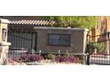 Diamond Creek community entrance with stone signage and gated entry at , Las Vegas, NV 89178