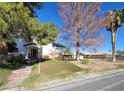 Home with mature trees and lawn area, needs some TLC but has potential at 2784 Belcastro St, Las Vegas, NV 89117