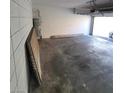 Spacious garage featuring ample room for parking and storage at 3412 Townhouse Dr, Las Vegas, NV 89121